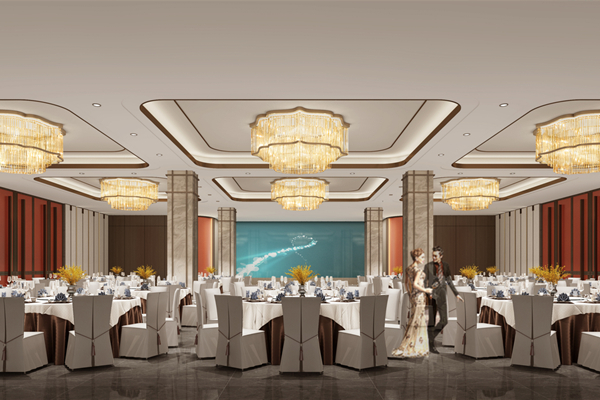 安阳裕隆旅馆餐饮宴会厅设计